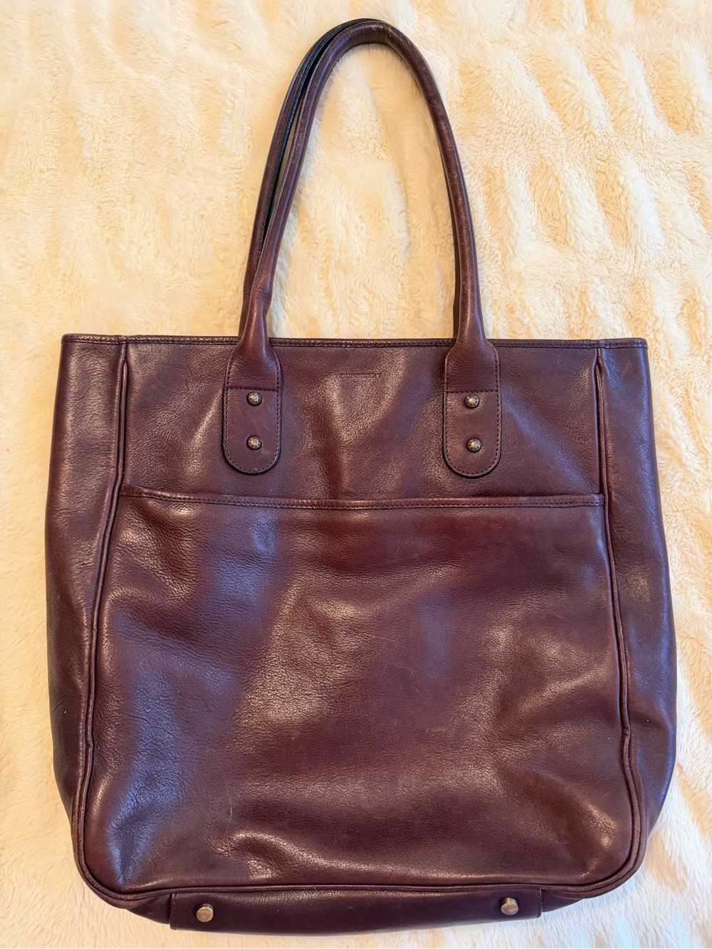 Burberry Leather Tote Bag